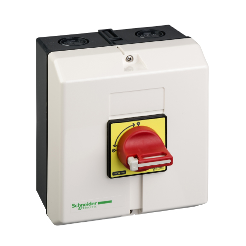 Interruptor manual 50A frente candado en caja IP65